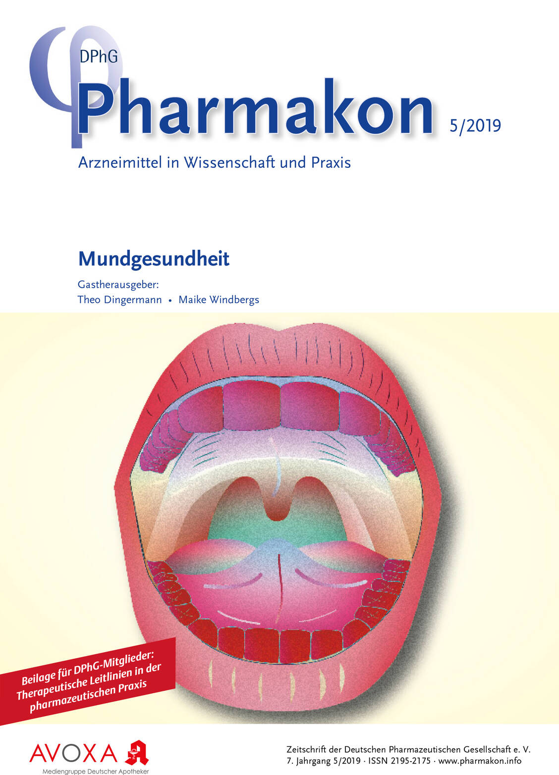 »Pharmakon« erscheint sechsmal jährlich. Jede Ausgabe hat einen inhaltlichen Schwerpunkt, der aus unterschiedlichen Perspektiven aufbereitet wird.  / Foto: Avoxa