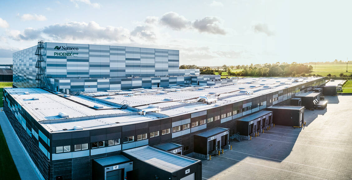 Im dänischen Køge steht Phoenix neues Logistikzentrum. Es ist das größte Nordeuropas.  / Foto: Phoenix