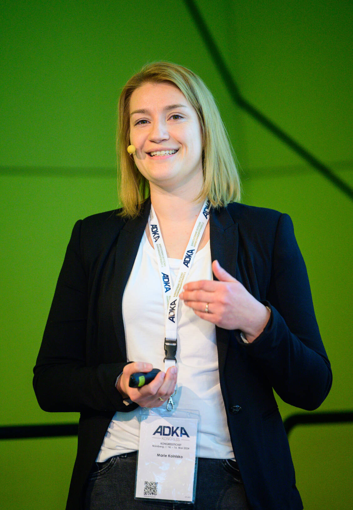 Marie Kolnisko, Stationsapothekerin am Klinikum Oldenburg / Foto: Avoxa/Matthias Merz
