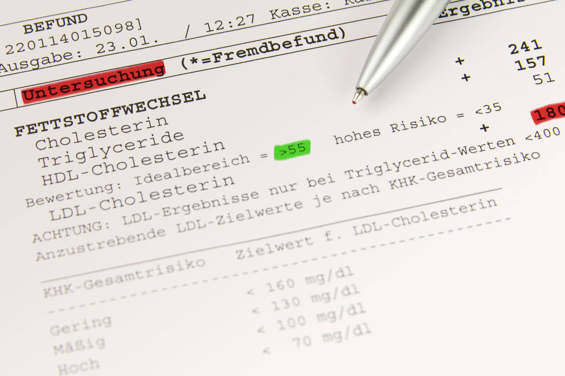 Bei Patienten mit Schlaganfall muss das Lipidprofil regelmäßig kontrolliert und gegebenenfalls medikamentös korrigiert werden. / Foto: Adobe Stock/Jamrooferpix