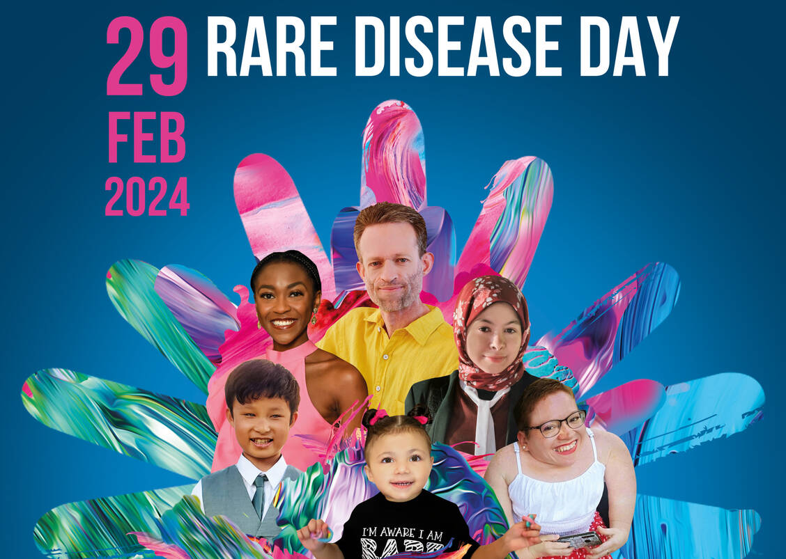 Kampagnen-Material zum internationalen Rare Disease Day inklusive Geschichten Betroffener findet man unter der gleichnamigen Website www.rarediseaseday.org. / Foto: Rare Disease Day