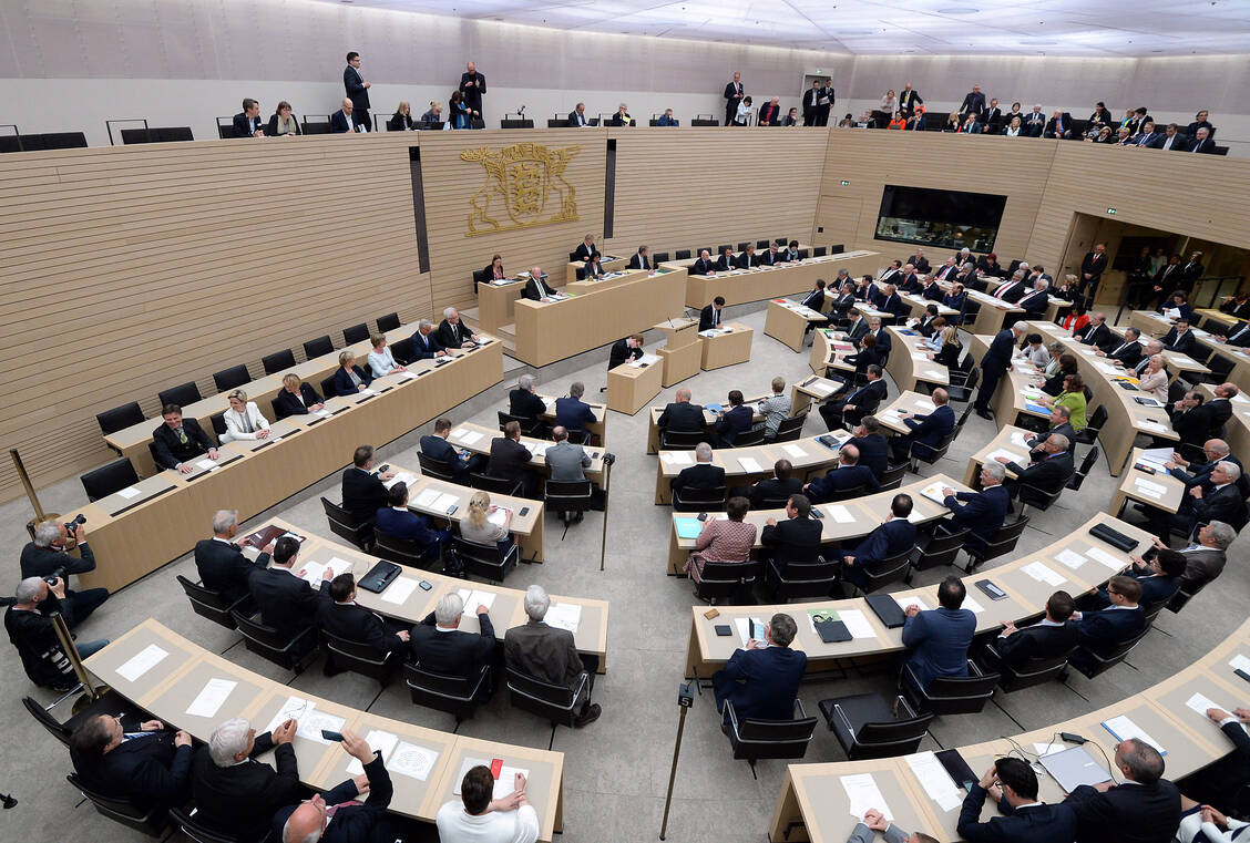 Im Landtag von Baden-Württemberg gab es eine Debatte über Apotheken. (Archivbild). / Foto: Landtag Baden-Württemberg