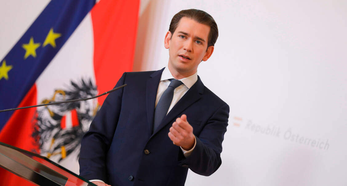 Österreichs Bundeskanzler Sebastian Kurz (ÖVP) verschärft die Maßnahmen im Kampf gegen das neuartige Coronavirus. / Foto: Andy Wenzel/BKA