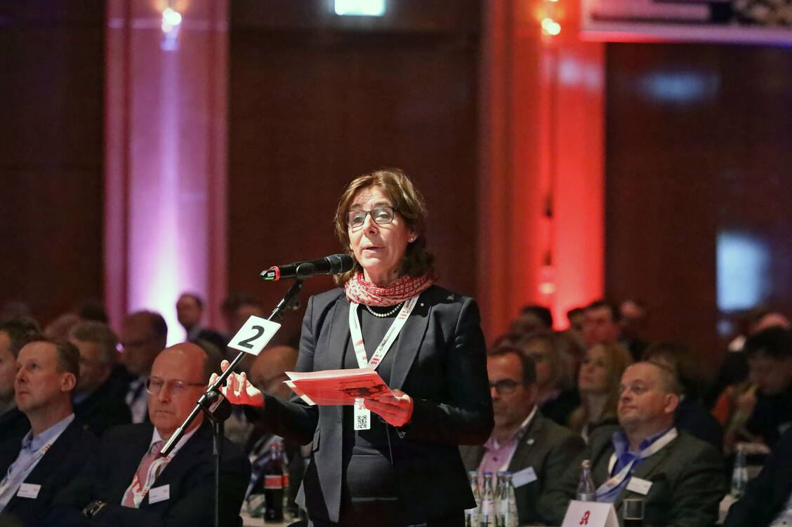 Gabriele-Regina Overwiening, Präsidentin der Apothekerkammer Westfalen-Lippe / Foto: PZ/Alois Mueller