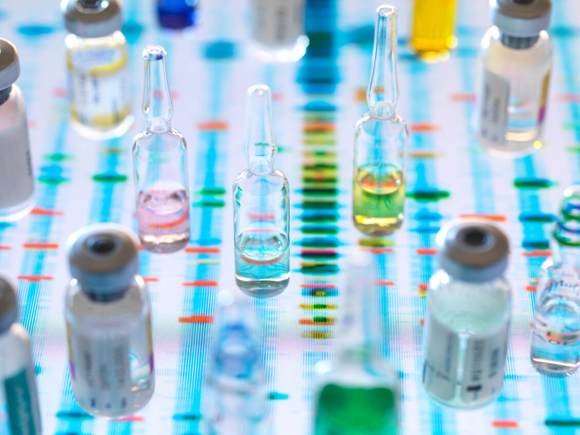 Viele der neuen Medikamente erfordern vor ihrem Einsatz einen Gentest, da die Wirkstoffe nur bei bestimmten Mutationen wirken. / Foto: Getty Images/Andrew Brookes