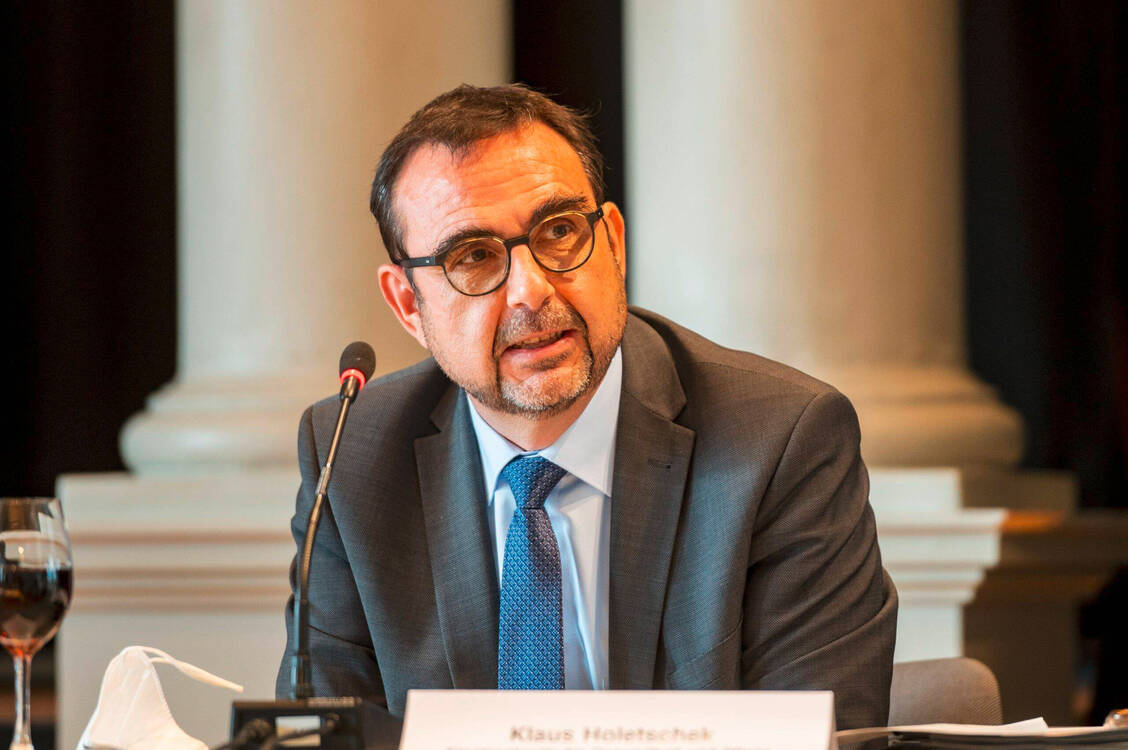 Humls bisheriger Staatssekretär und Leiter der Corona-Task-Force, Klaus Holetschek (CSU), wird neuer Gesundheitsminister in Bayern. / Foto: imago images/Bayerische Staatskanzlei
