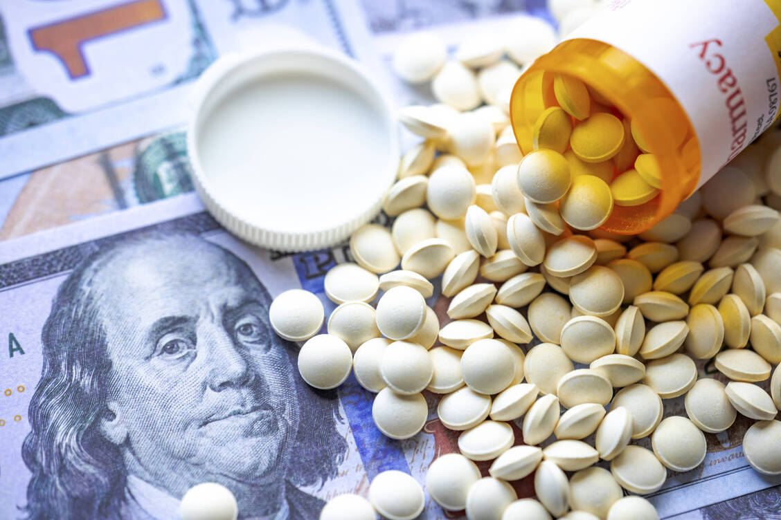 Purdue Pharma räumte ein, Ärzten Schmiergelder gezahlt zu haben, um den Absatz von Oxycontin anzukurbeln. / © Imago Images/imagebroker