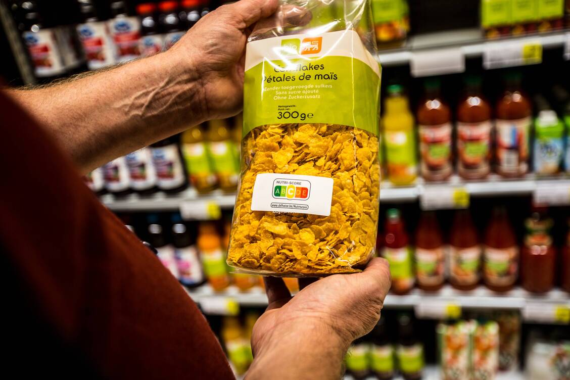 Neben Frankreich stehen auch in Belgien bereits Produkte mit der Nährwert-Ampel Nutri-Score in den Regalen / Foto: Imago/Reporters
