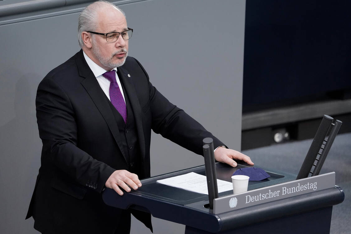 Gesundheitspolitiker Georg Kippels (CDU) sprach bei einem Besuch der Noweda in Essen vergangene Woche über die Digitalisierung im Apothekenmarkt.  / Foto: picture alliance / Flashpic