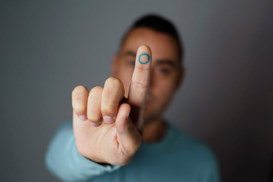 Das internationale Symbol für Diabetes und den Weltdiabetestag am 14. November ist der »Blue Circle« – ein blauer Kreis. / Foto: Getty Images/nito100
