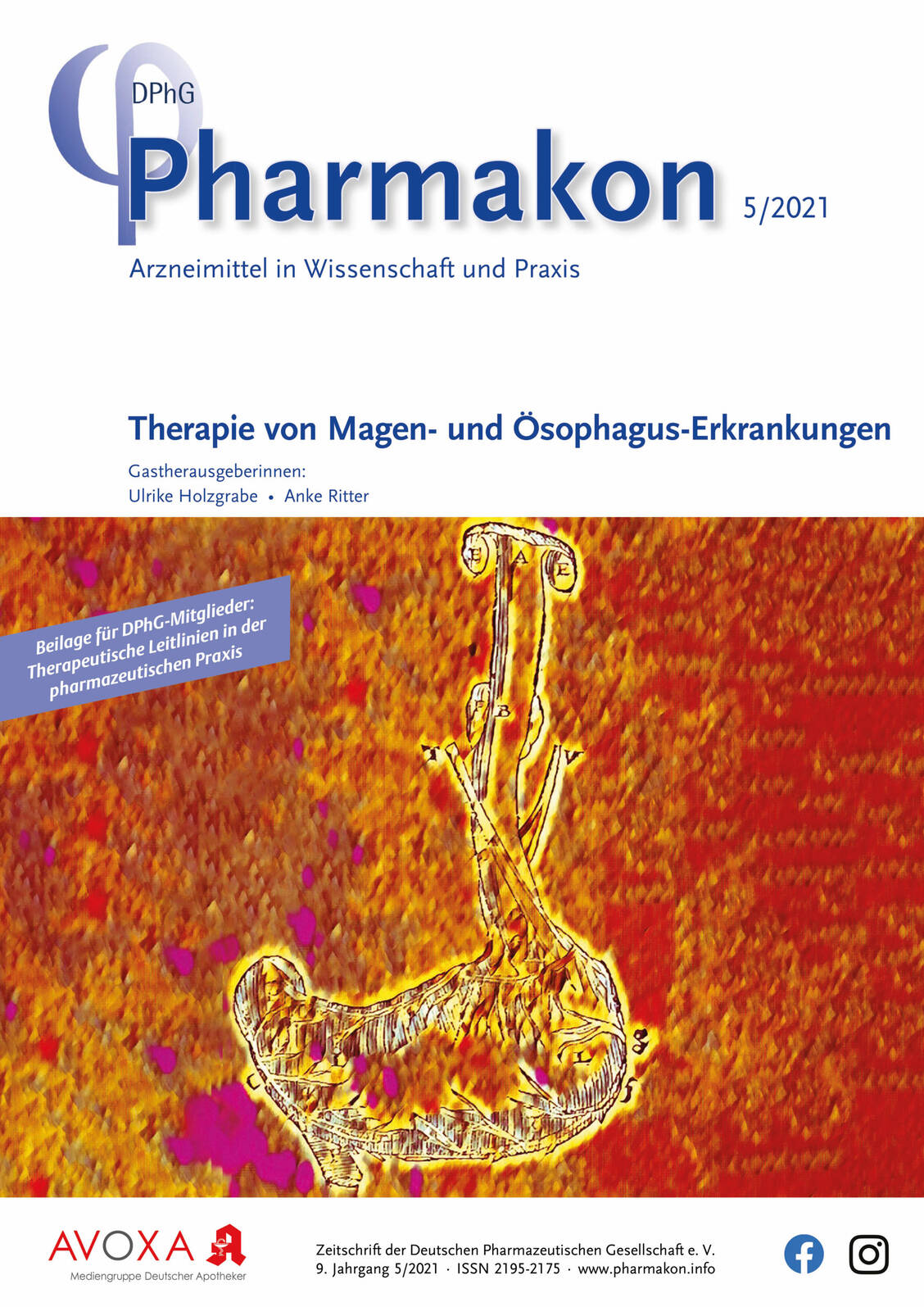 »Pharmakon« erscheint sechsmal jährlich. Jede Ausgabe hat einen inhaltlichen Schwerpunkt, der aus unterschiedlichen Perspektiven aufbereitet wird. / Foto: Foto: Avoxa