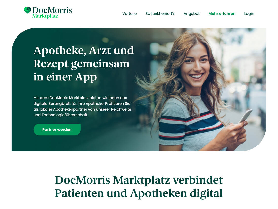 Verstoßen die Gebühren für Apotheken für die Nutzung von Doc Morris Express gegen das Apothekengesetz? / Foto: PZ/Screenshot