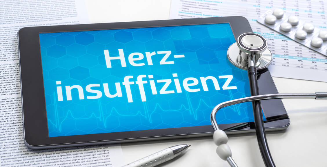 Die Herzinsuffizienz zählt zu den zehn häufigsten Todesursachen in Deutschland. / © Adobe Stock/Zerbor