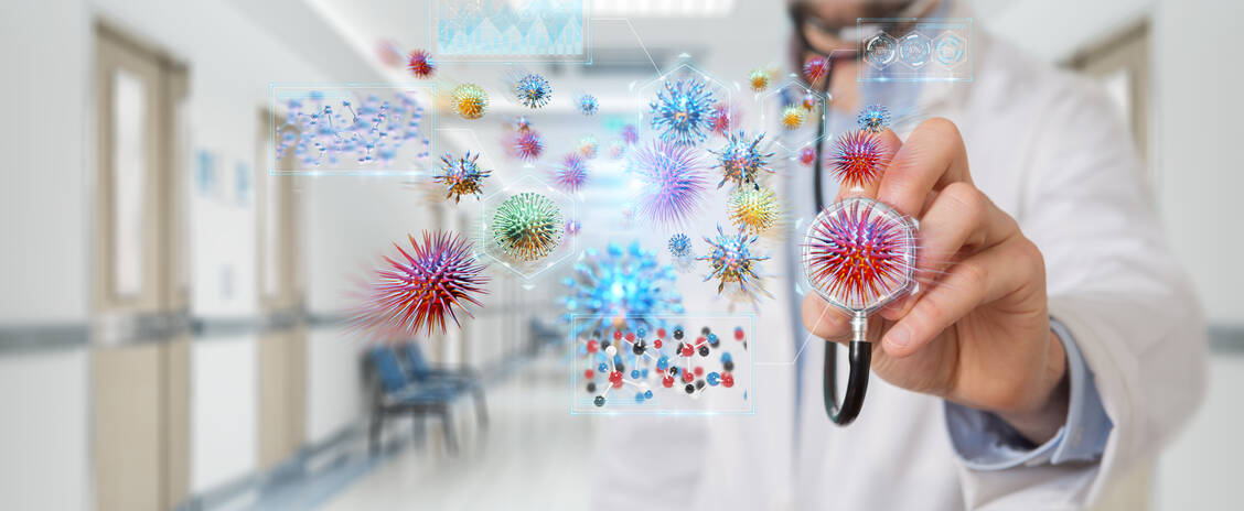 Multiresistente Keime werden vor allem in Krankenhäusern ein zunehmendes Problem. / Foto: Adobe Stock/sdecoret