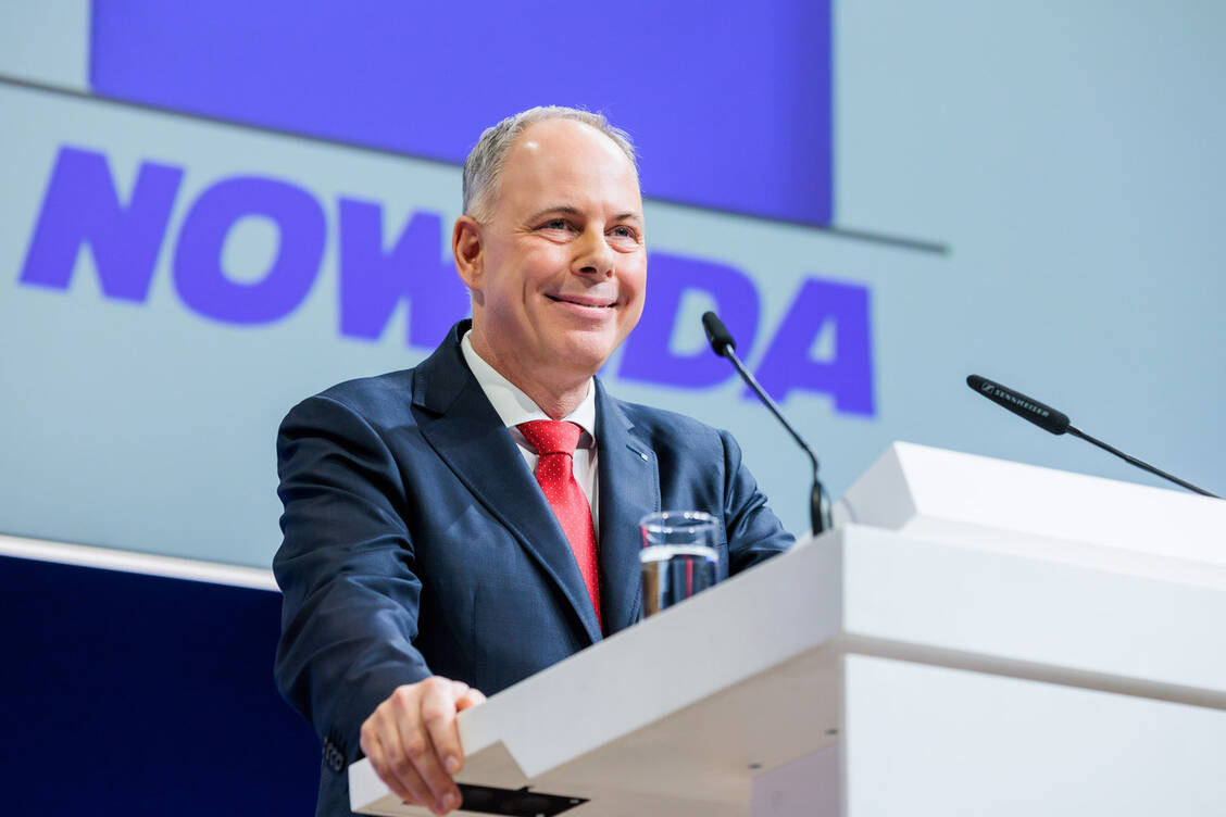 Der Vorstandsvorsitzende Dr. Michael Kuck konnte auf der Generalversammlung in Essen einen positiven Geschäftsbericht vorstellen. / Foto: Noweda