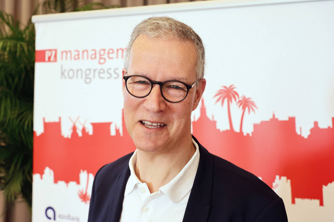 Im Wust der digitalen Personalsuchen nicht untergehen: Referent Stefan Preussler gab beim PZ-Managementkongress Tipps. / Foto: Alois Mueller
info@amfotos.com