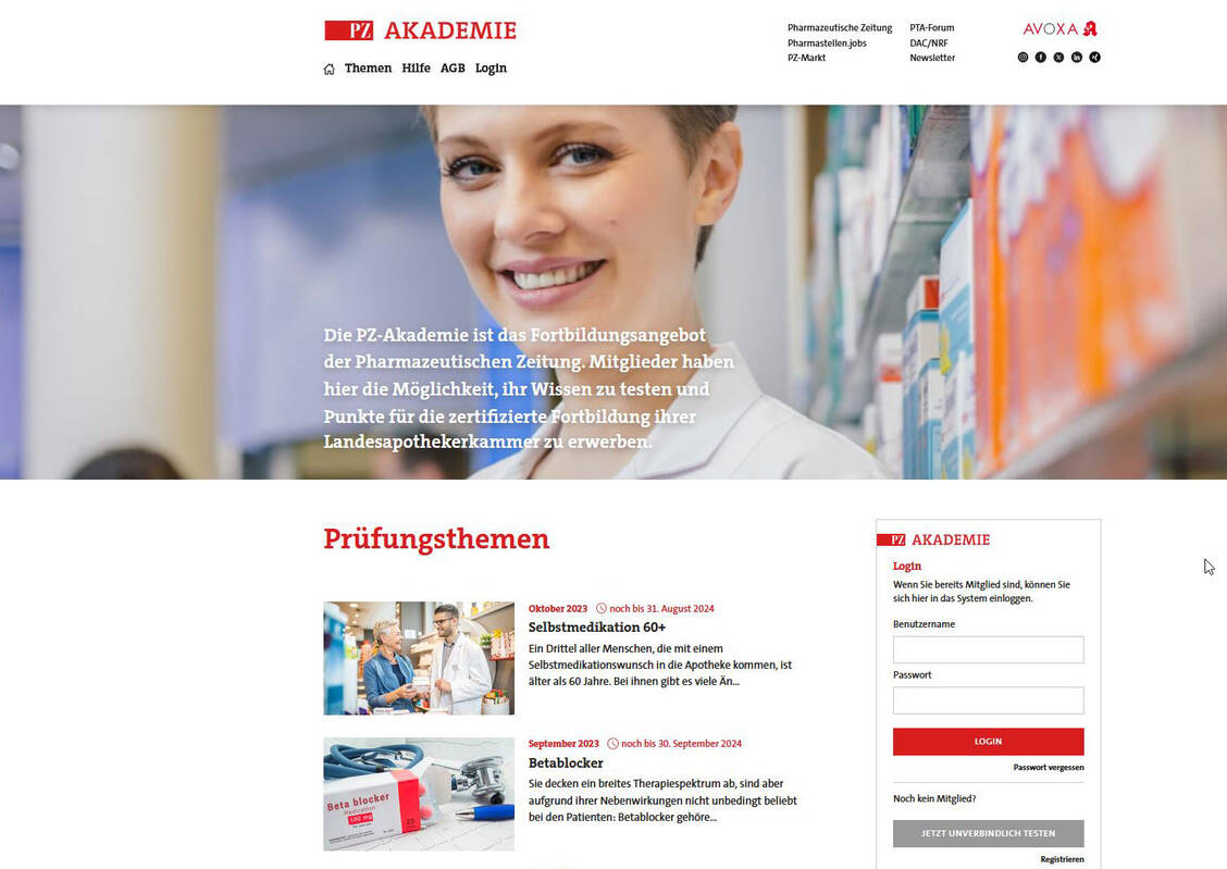Die PZ-Akademie hat ein neues Gesicht bekommen. / Foto: PZ