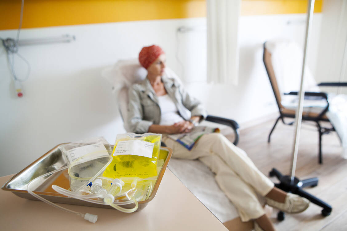 Bei fortgeschrittenem Karzinom werden Zytostatika, aber auch monoklonale Antikörper und Checkpoint-Inhibitoren eingesetzt. / Foto: Amelie-Benoist/BSIP