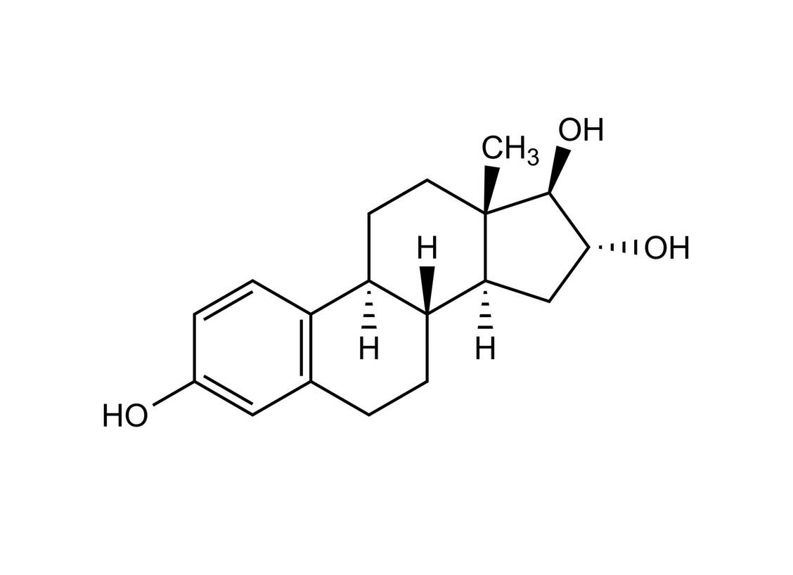 Strukturformel Estriol / Foto: Wurglics