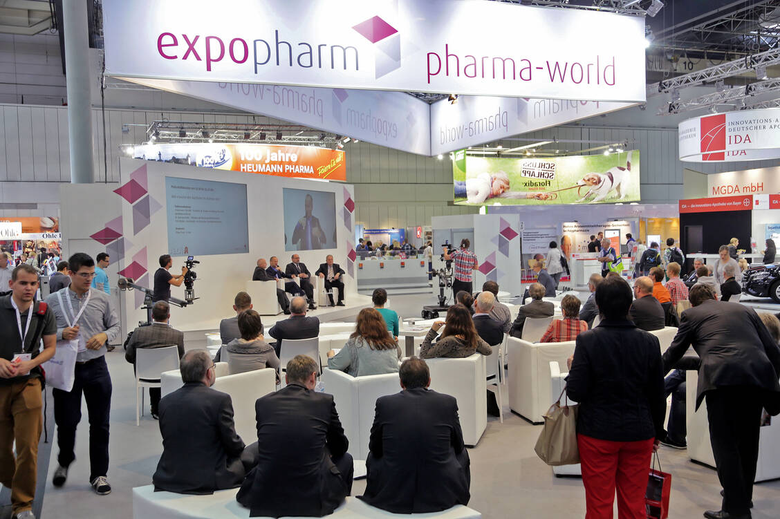 Etabliertes Format: Seit 2013 bietet die Pharma-World eine Kombination aus wissenschaftliche Vorträgen und Diskussionen. Nun  kommt mit dem InspirationLab ein weiteres Format zum Wissensaustausch hinzu. / Foto: PZ/Alois Müller