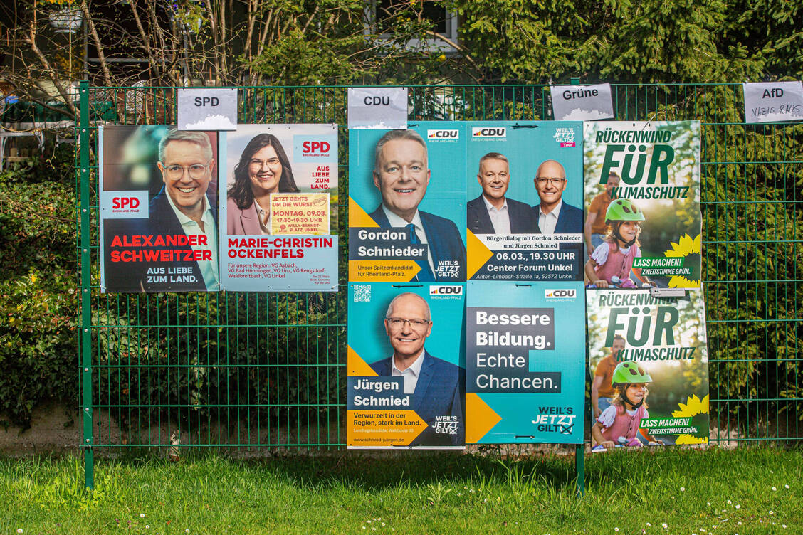 Am 22. März findet die Landtagswahl in Rheinland-Pfalz statt.  / © Imago/Manngold