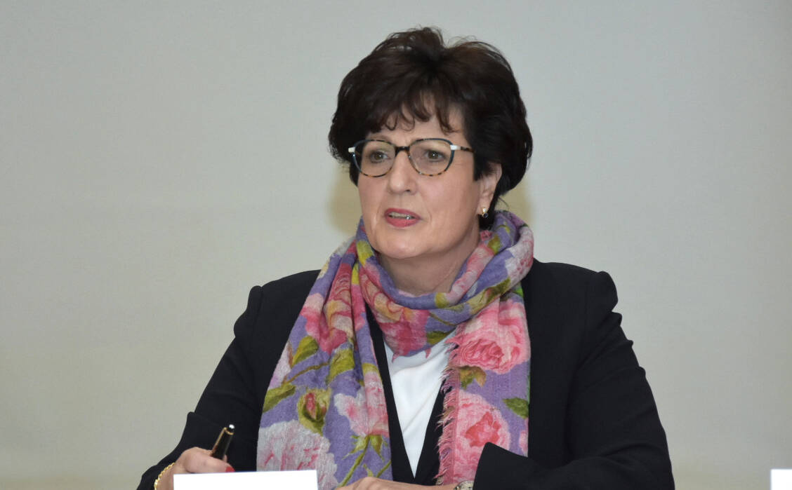 Hessens Kammerpräsidentin Ursula Funke im Interview mit der PZ. / Foto: LAK Hessen