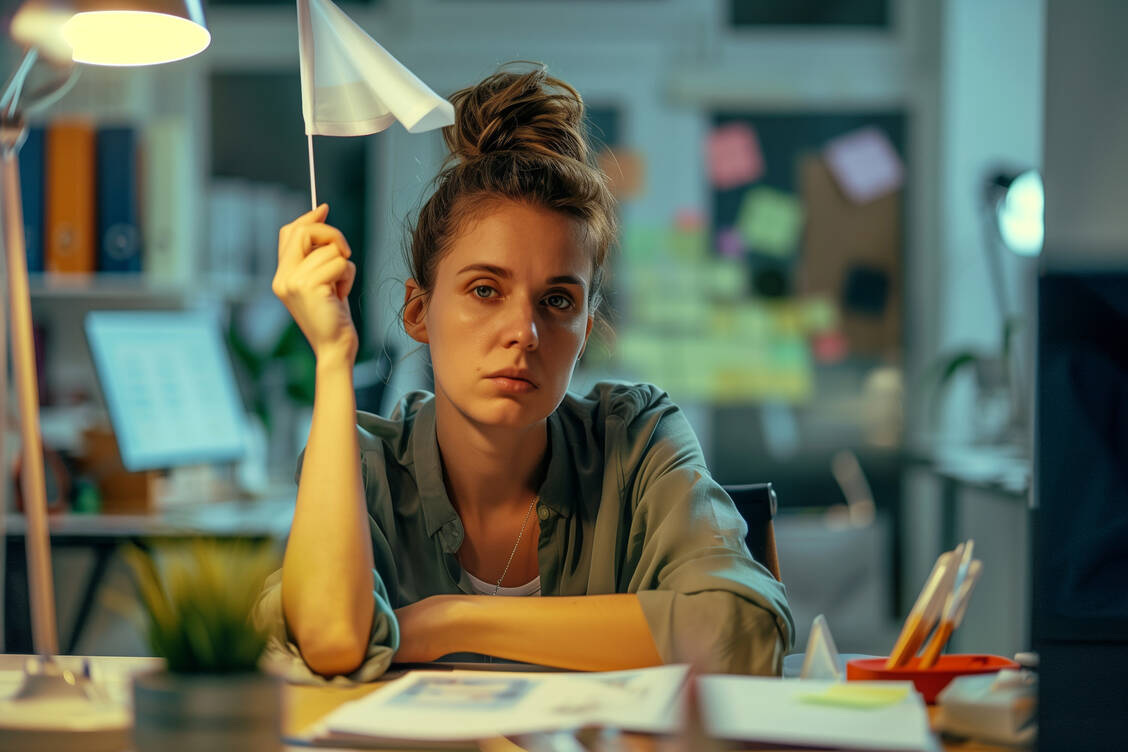 Will ich das wirklich lernen? Oder mache ich es nur, weil ich halt nicht aufgeben will und quäle mich und rede mir selbst ein, dass ich es schon noch durchziehen werde? Ziel und Motivation müssen stimmen. / Foto: Adobe Stock/Sage Studios (KI-generiert)