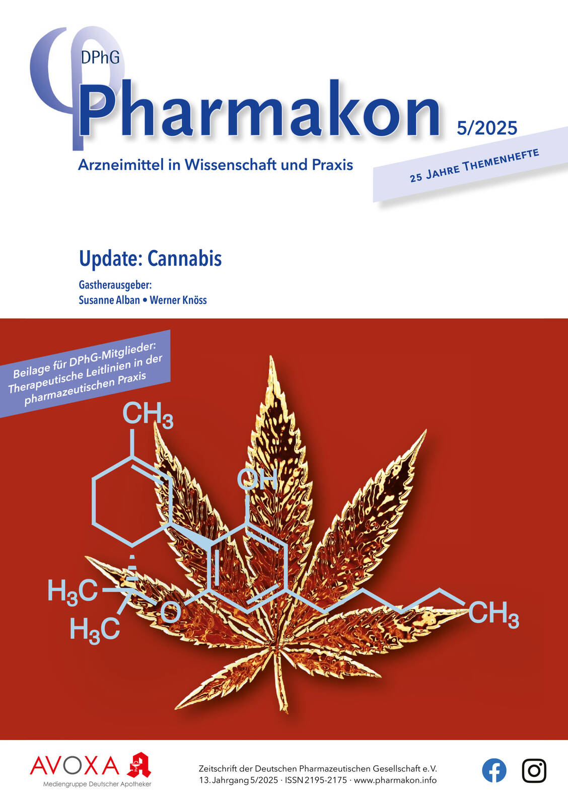 »Pharmakon« erscheint sechsmal jährlich. Jede Ausgabe hat einen inhaltlichen Schwerpunkt, der aus unterschiedlichen Perspektiven aufbereitet wird. / © Avoxa