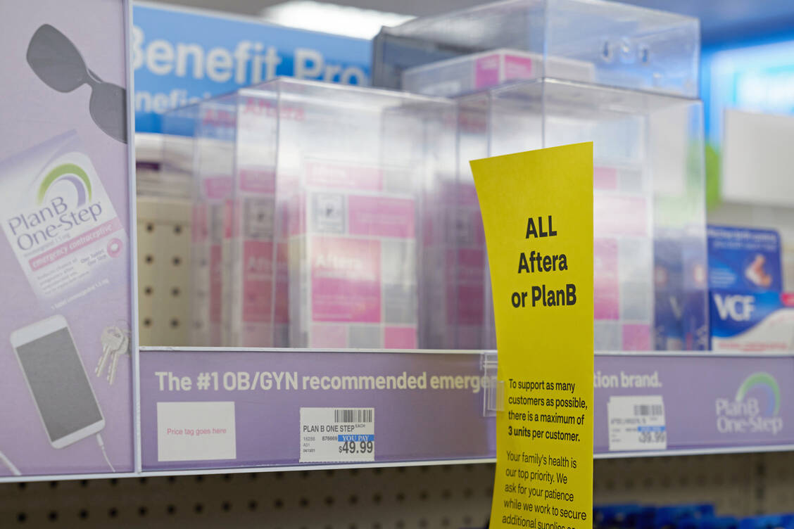 Die Abgabemenge der Notfallkontrazeptiva »Plan B One-Step« und »Aftera« der US-amerikanischen Pharmazie- und Drogeriehandelskette CVS wurde rationiert.  / Foto: picture alliance / ZUMAPRESS.com