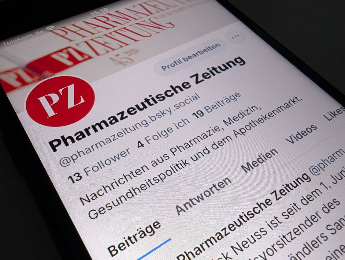 Die PZ ist jetzt auch auf Bluesky aktiv.  / © PZ