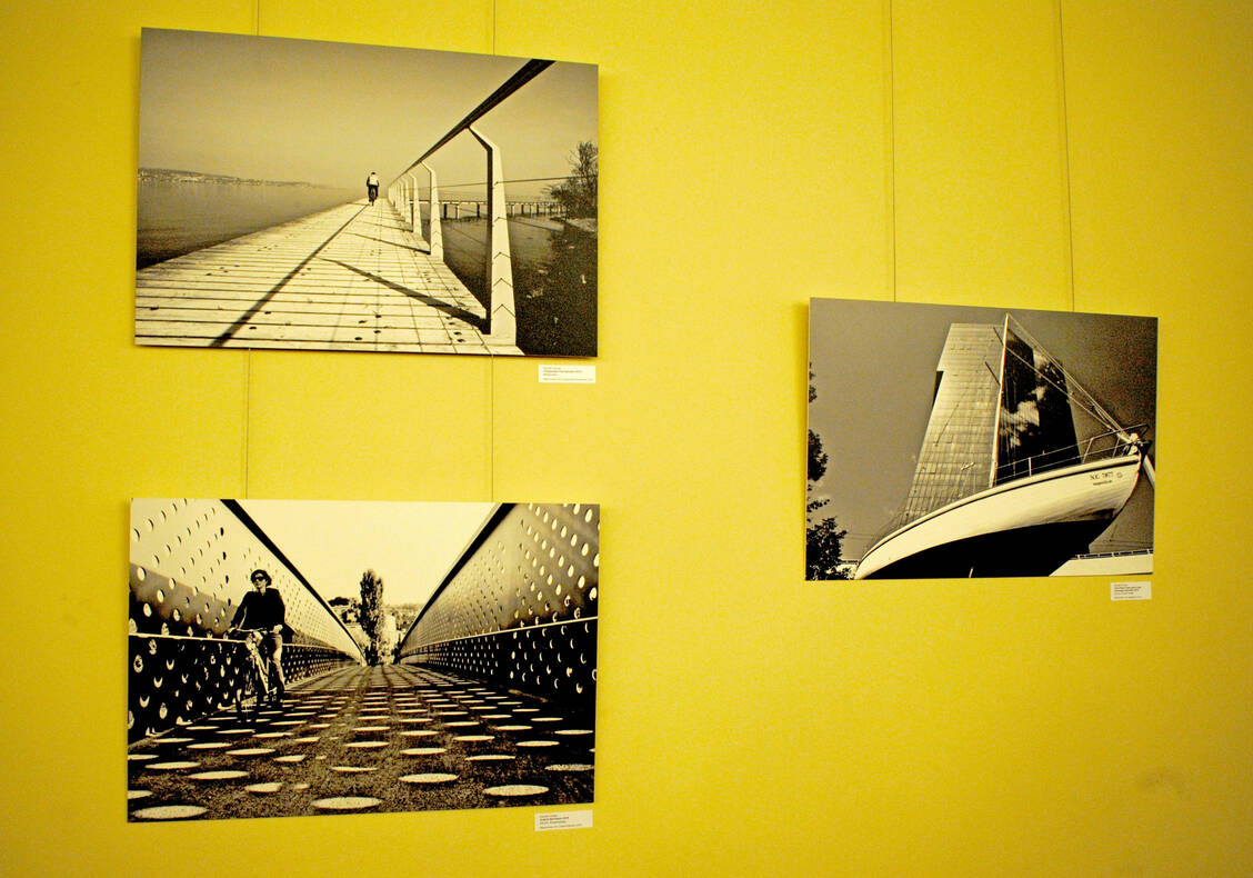 »Was zählt, ist der Augenblick«: Ausstellung des Fotografen Daniel Comte. / Foto: PZ/Kalisch