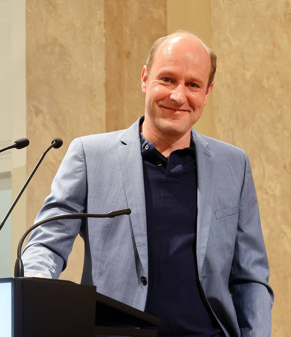 Professor Dr. Daniel Merk von der Universität München / © PZ/Alois Müller