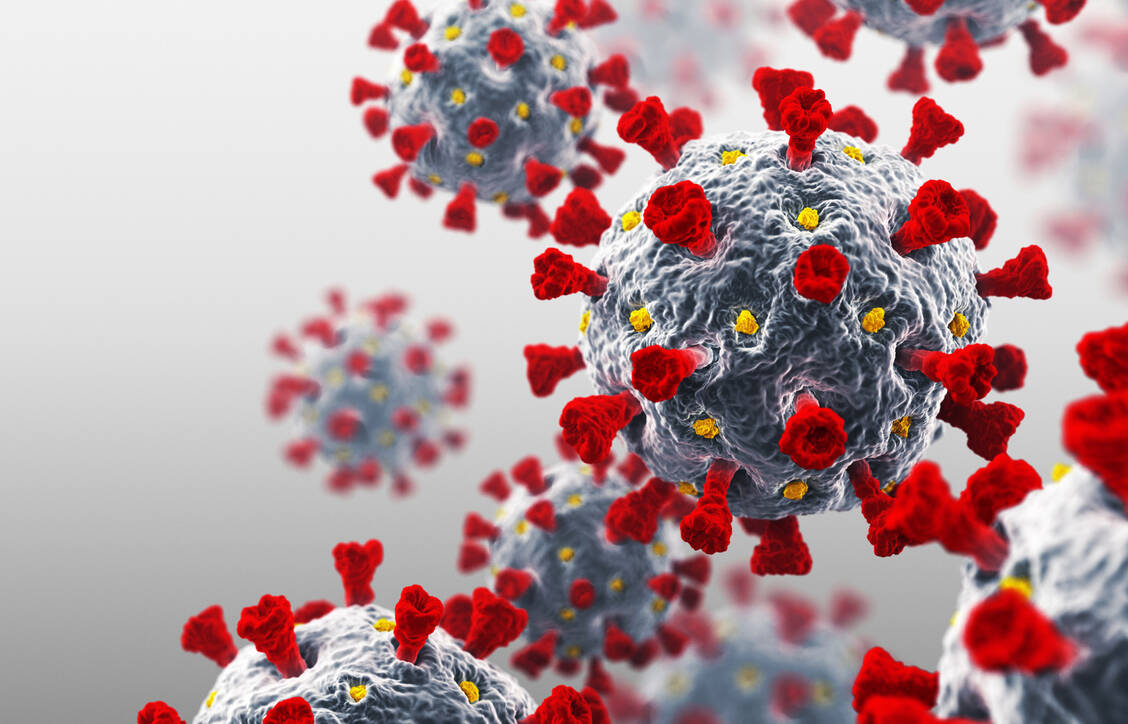 Was passiert, wenn auf das SARS-CoV-2-Virus im Winter verstärkt andere Viren wie Rhino- und Erkältungsviren treffen? Vorhersagen kann das keiner, Szenarien gibt es viele.  / Foto: Getty Images/BlackJack3D