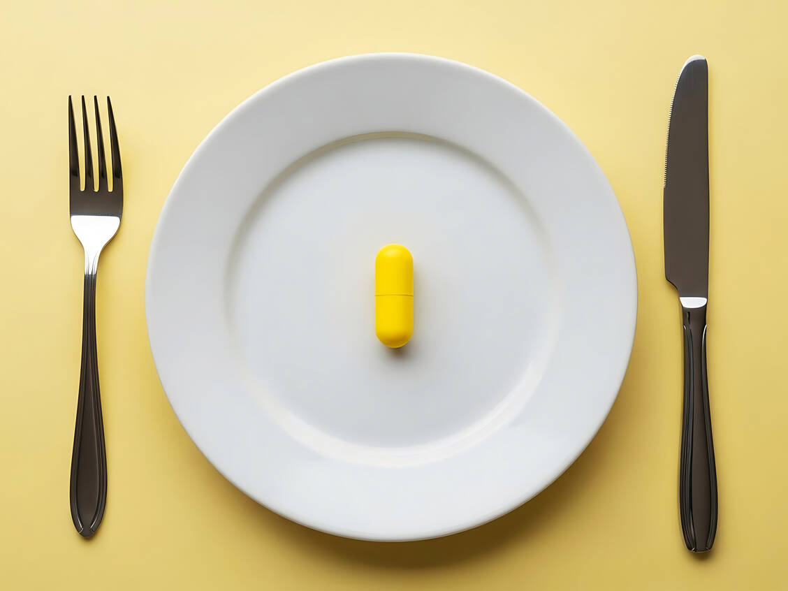 Eine Tablette oder Kapsel statt einer Spritze zum Abnehmen: Entsprechende Formulierungen mit Orforglipron und Semaglutid könnten zukünftig verfügbar sein. / © Adobe Stock/simz