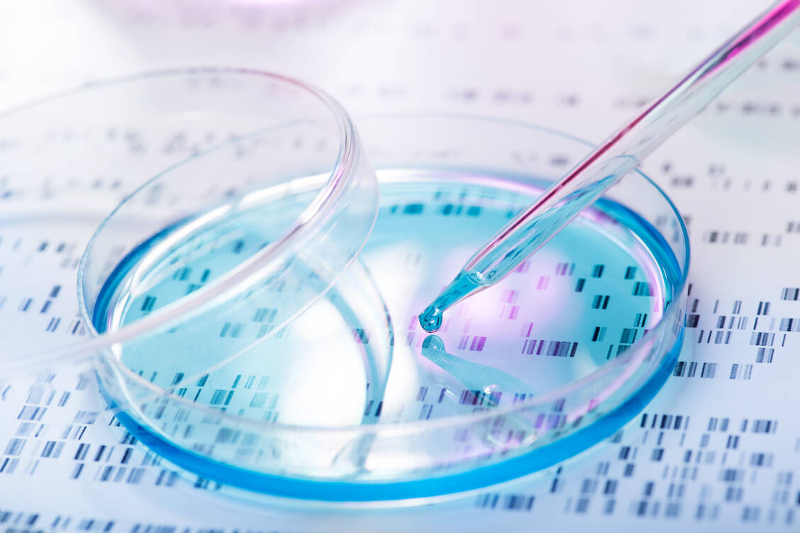 Der Nachweis einer NTRK-Genfusion ist die Voraussetzung für eine Therapie mit Larotrectinib. Er ist beispielsweise über ein Next-Generation-Sequencing möglich. / Foto: Getty Images/Pogonici