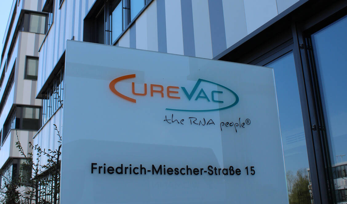 Das Tübinger Unternehmen Curevac aus Baden-Württemberg möchte die EU mit bis zu 405 Millionen Impfdosen seines mRNA-Impfstoffs beliefern. / Foto: Curevac