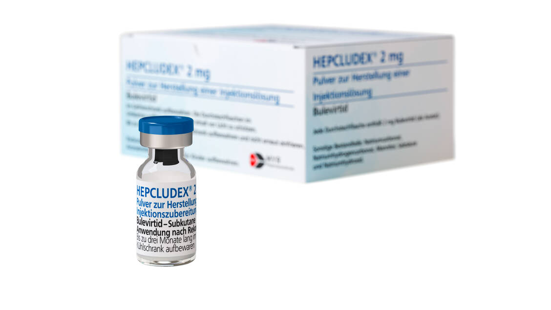 Mit dem Orphan Drug Bulevirtid (Hepcludex®) gibt es erstmals eine zugelassene Therapie für Patienten mit chronischer Hepatitis D. / Foto: MYR Pharmaceuticals