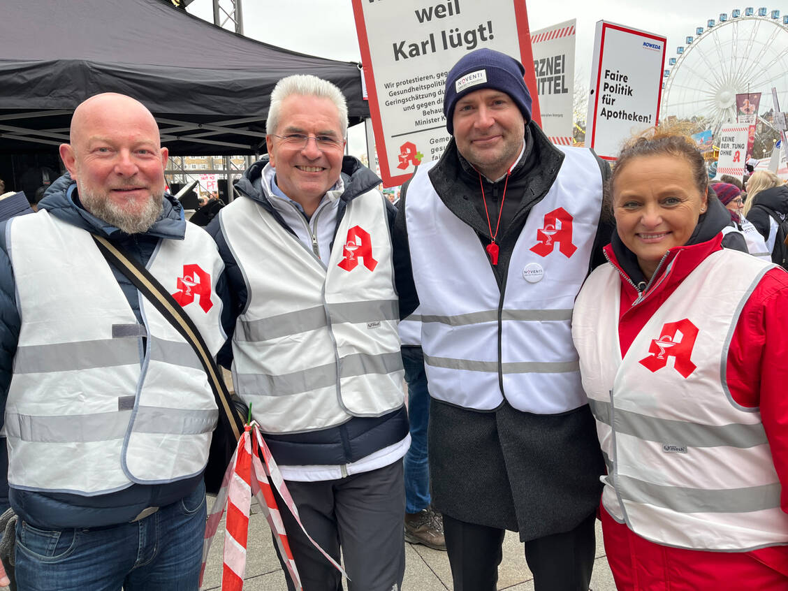 Video-Bericht von der  Apotheken-Demo in Stuttgart am 22. November 2023. / Foto: PZ