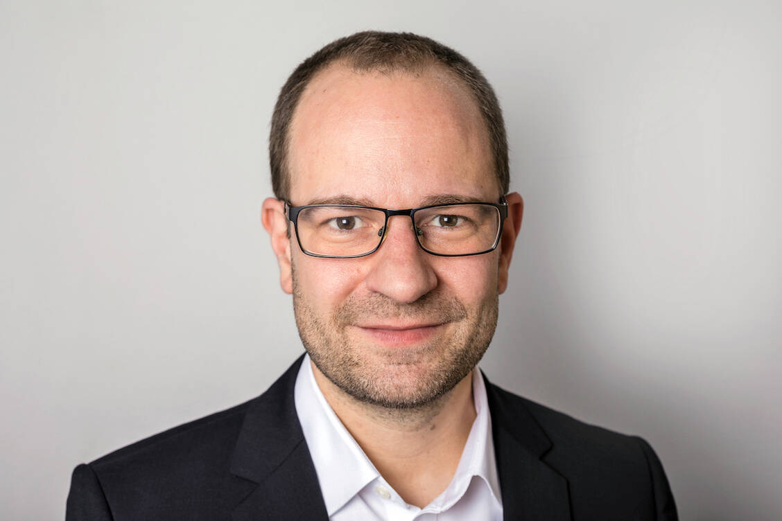 Nico Zorn auf der Expopharm / Foto: privat