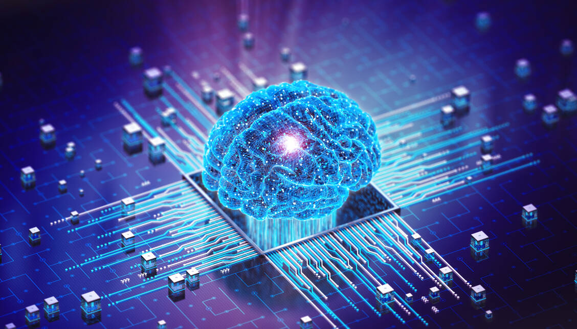 Welchen Einfluss auf die natürliche Intelligenz hat es, wenn Menschen sich zunehmen auf die künstliche Intelligenz verlassen? Dieser Frage geht die Forschung aktuell nach.  / © Getty Images/BlackJack3D