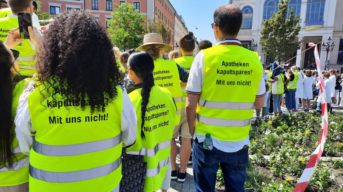 Klare Kante zeigen: »Kaputtsparen? Mit uns nicht« / Foto: BAV/Thomas Metz
