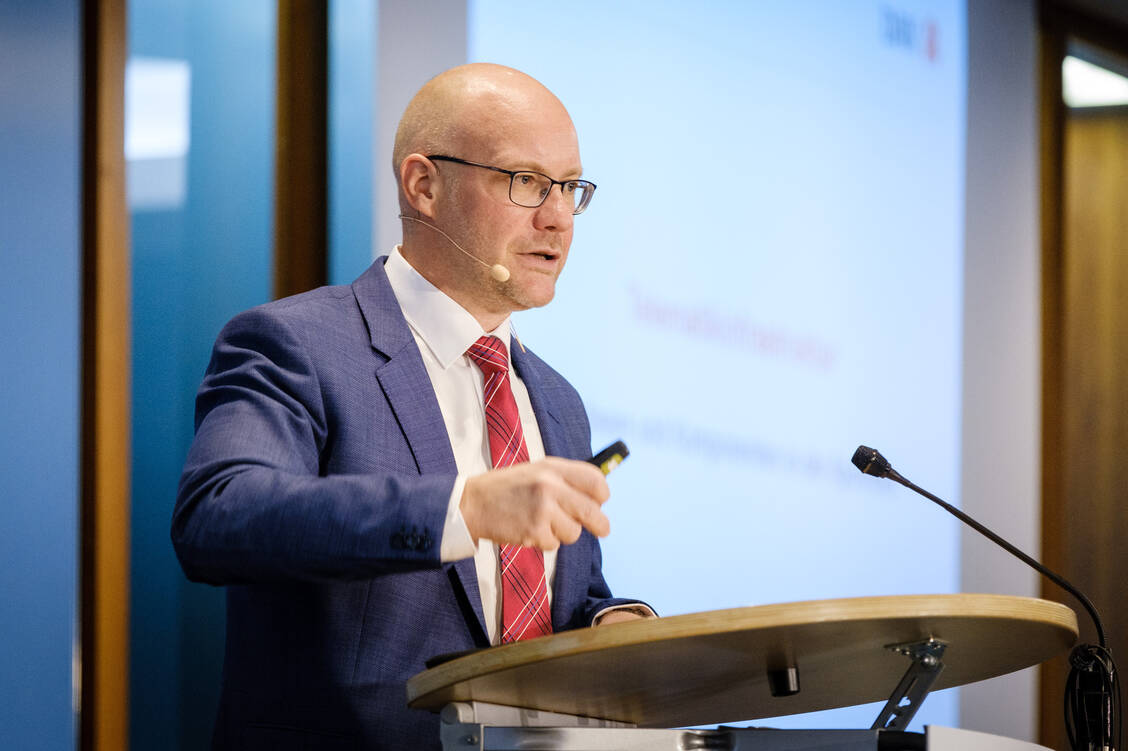 Gastgeber des Podcasts ist Gedisa-Geschäftsführer Sören Friedrich. / © PZ/André Wagenzik