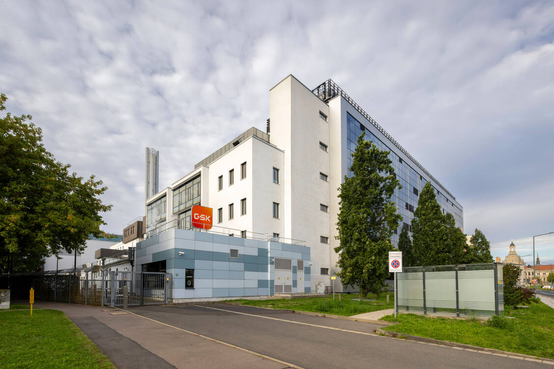 GlaxoSmithKline (GSK) will sich aus Dresden zurückziehen. / © Imago/C3 Pictures