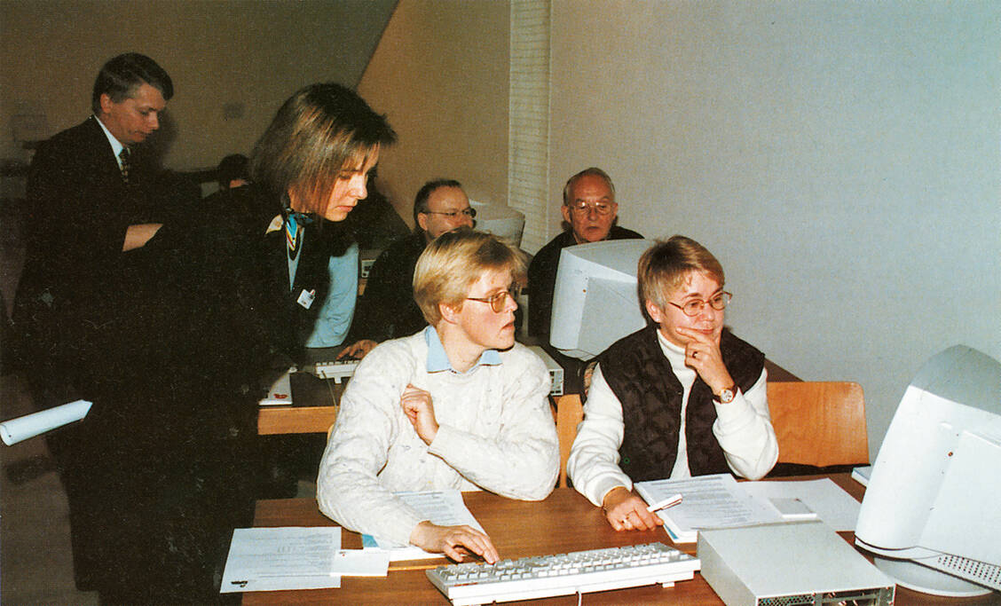ABDA-Datenbank-Workshop 1998 in Davos. / Foto: Foto: PZ-Archiv