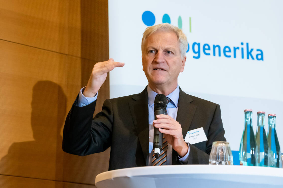 Die Problematik von Lieferengpässen bei Arzneimitteln werde endlich anerkannt, freut sich Pro Generika-Chef Wolfgang Späth. / Foto: Pro Generika/Svea Pietschmann