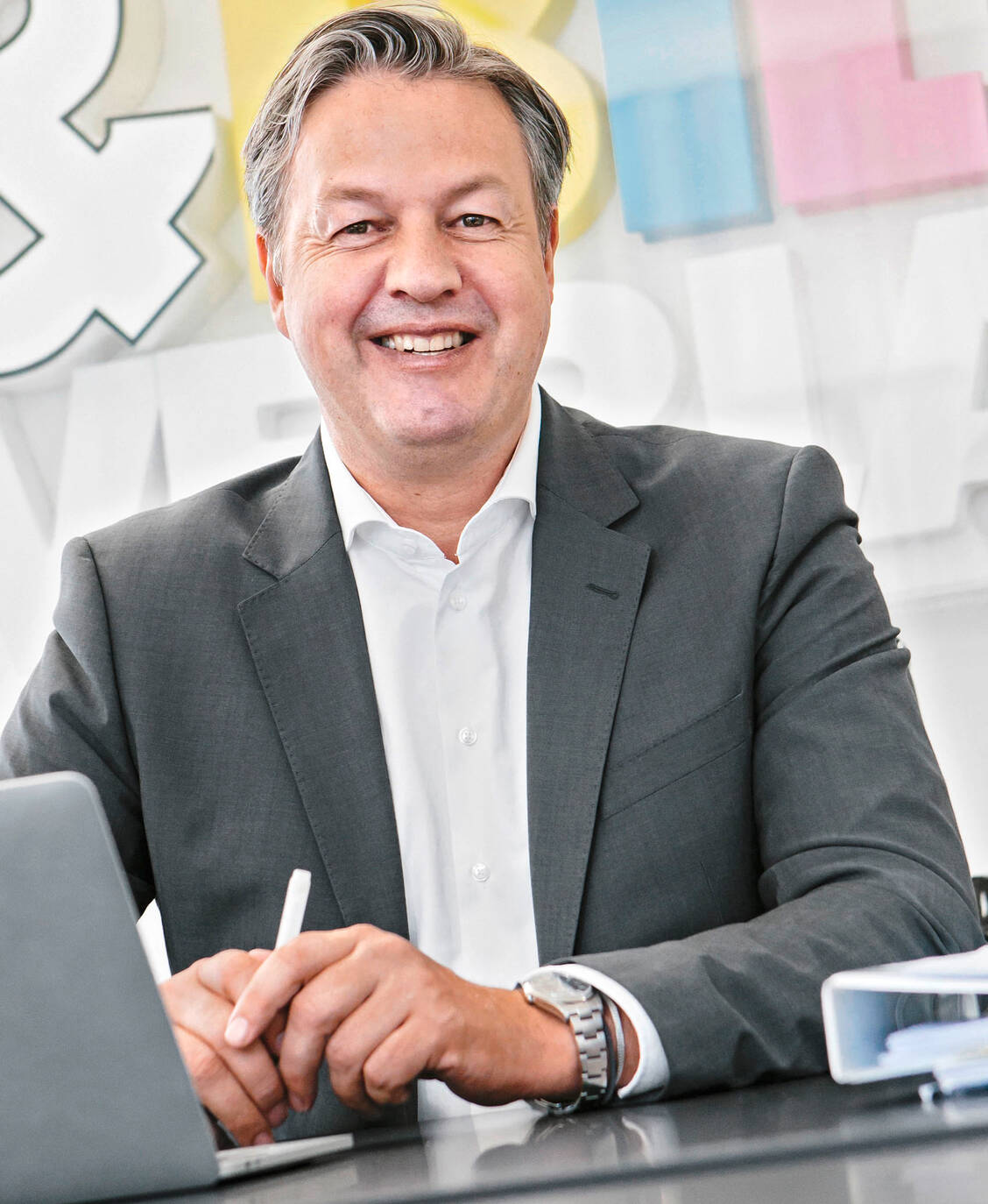 Andreas Arntzen, Vorsitzender der Geschäftsführung beim  Wort&Bild Verlag / Foto: W&B/Sonja Herpich