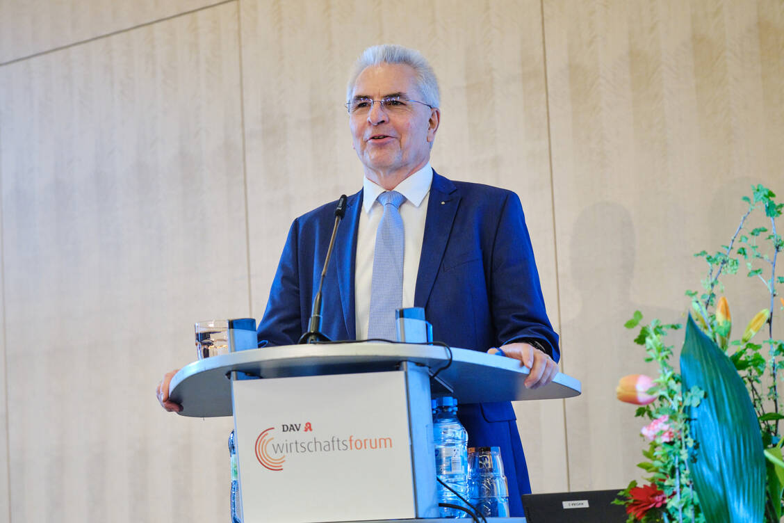»Beim DAV-Wirtschaftsforum werden wir unsere Forderungen auf Basis vieler Expertisen klar darstellen«, kündigte der DAV-Vorsitzende Hans-Peter Hubmann an (Archivbild. / Foto: PZ/André Wagenzik