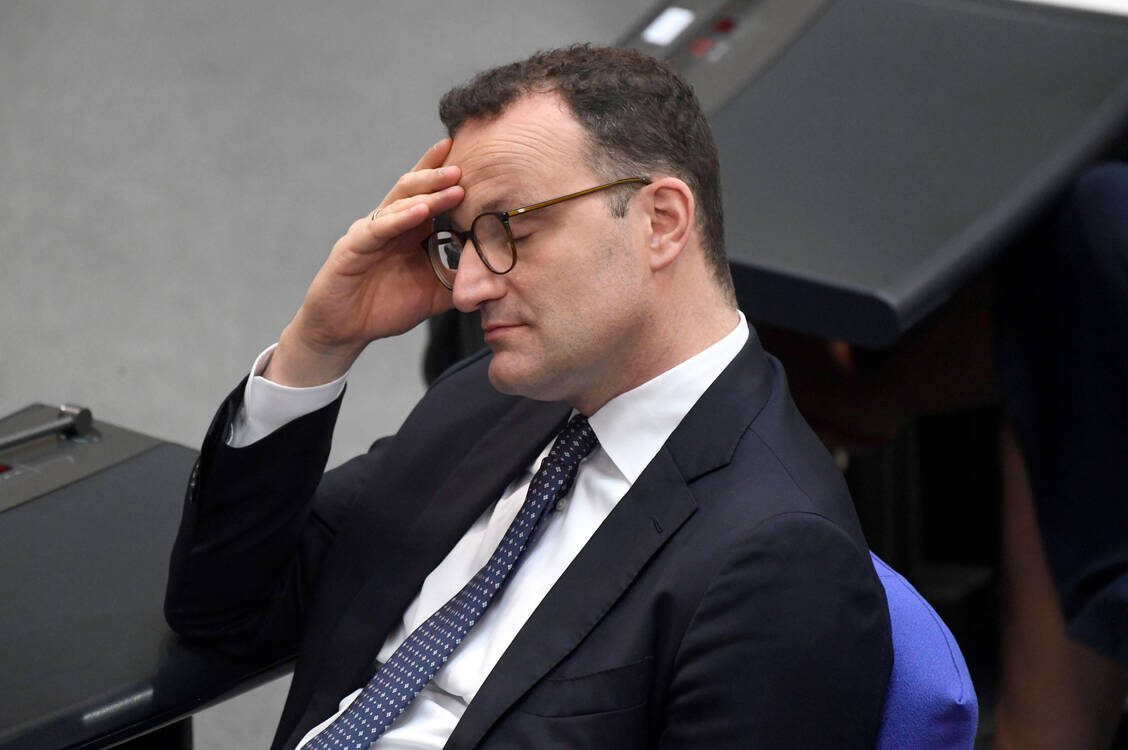 Unionsfraktionschef Jens Spahn tritt zurück. (Archivbild) / © IMAGO/Future Image