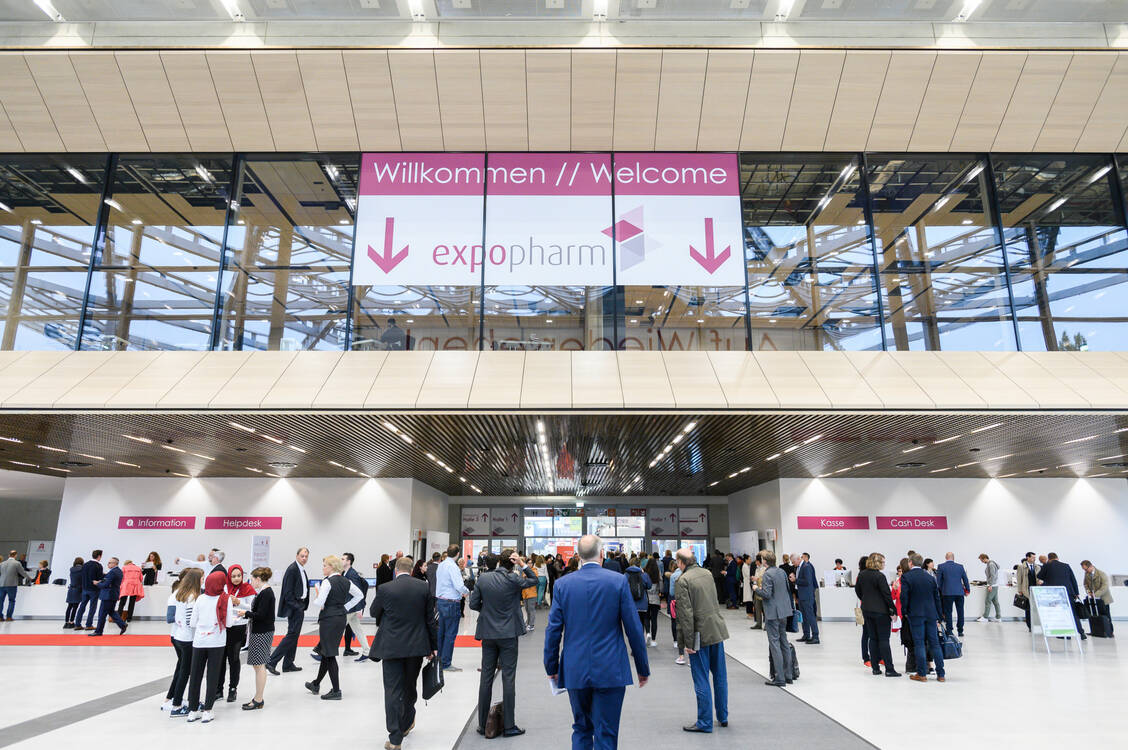 Die Expopharm ist startbereit: Morgen öffnet Europas Leitmesse für den Pharmamarkt in Düsseldorf ihre Tore. / Foto: Avoxa/expopharm