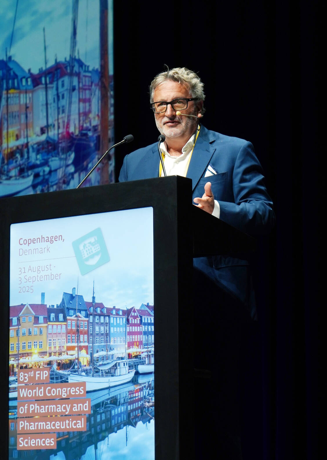 Greg Perry, Generaldirektor der Global Self-Care Federation (GSCF) / © fipcongress